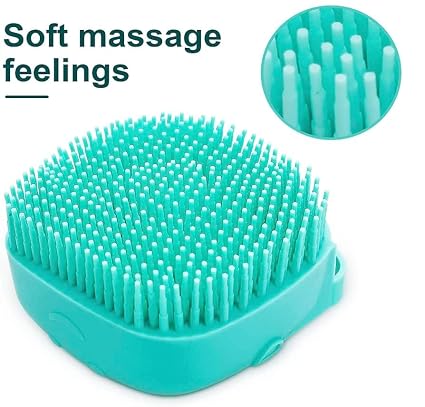 2-in-1 Silicone Pet Bath Massage Brush with Shampoo Dispenser (Copy)